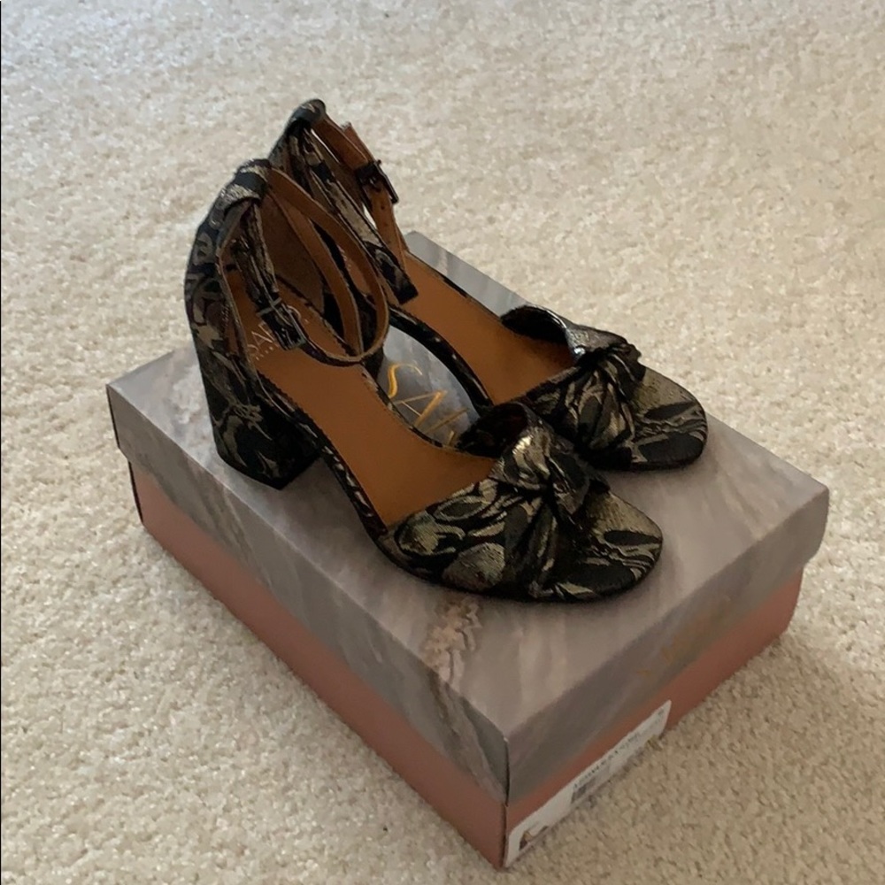 Franco Sarto Edana Brocade Knot Sandal